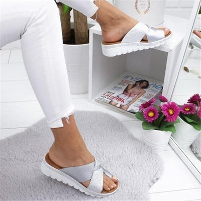 melopick.com -Women Fashionable Orthopedic Bunion Wedge Sandal