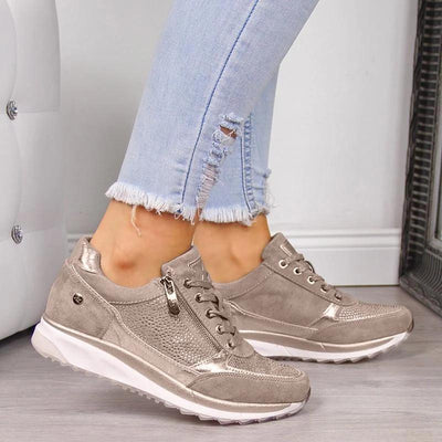 melopick.com -Women Zipper Lace Up